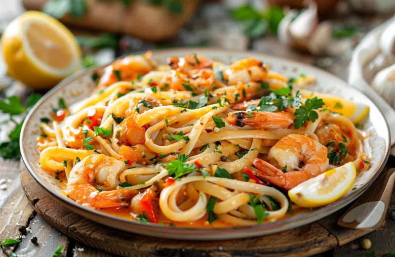 Secrets d’une sauce marine parfaite pour des pâtes aux fruits de mer