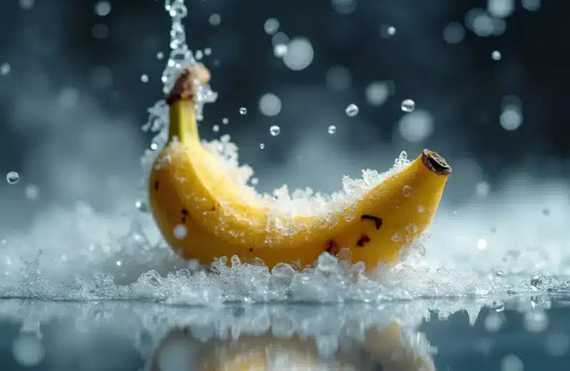 Congeler une banane en préservant sa saveur et ses nutriments