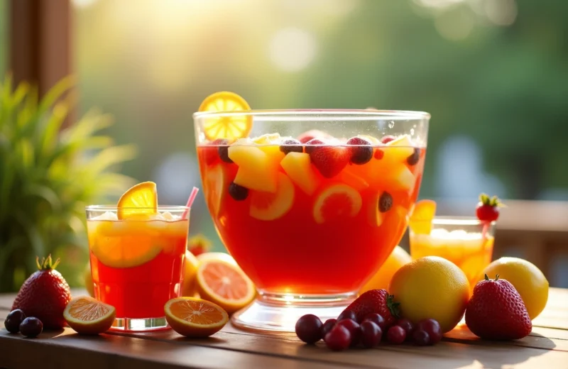 Comment concocter un punch pour 30 personnes : astuces pour une boisson conviviale