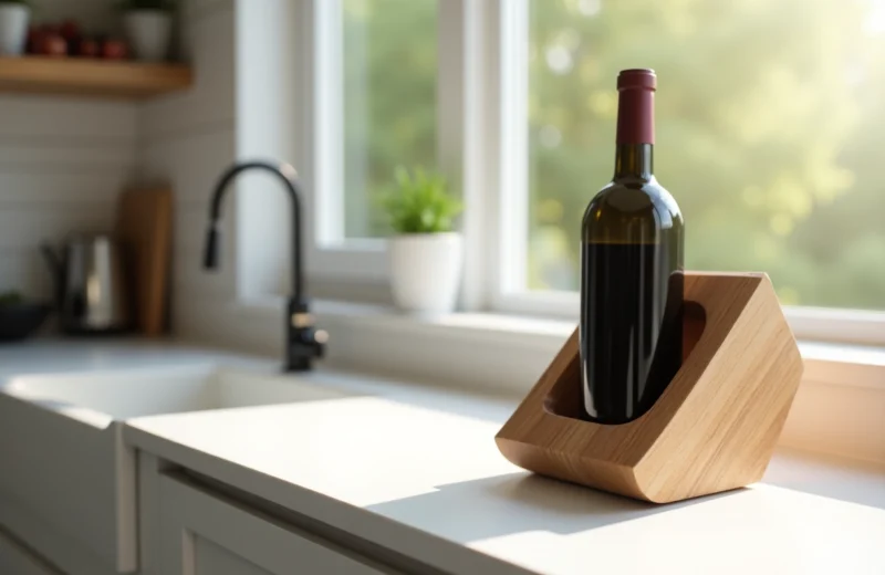 L’art de sublimer votre vin en bouteille grâce à un porte-bouteille unique