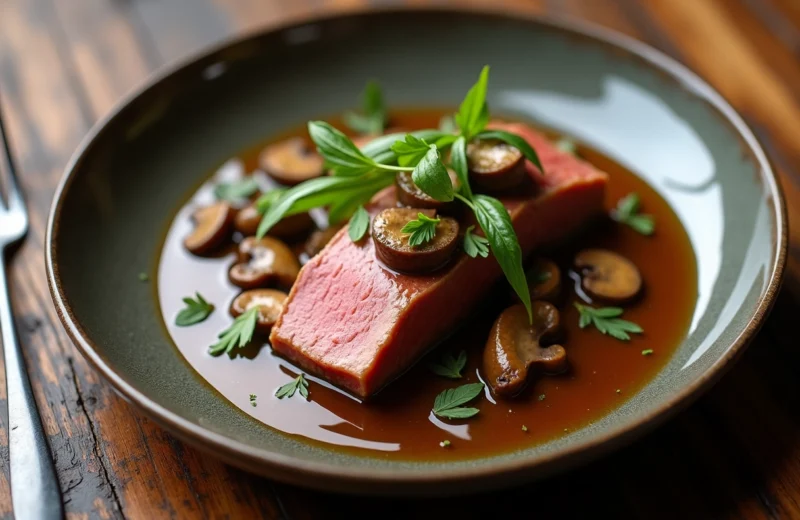 Langue de bœuf aux champignons : astuces pour une préparation parfaite