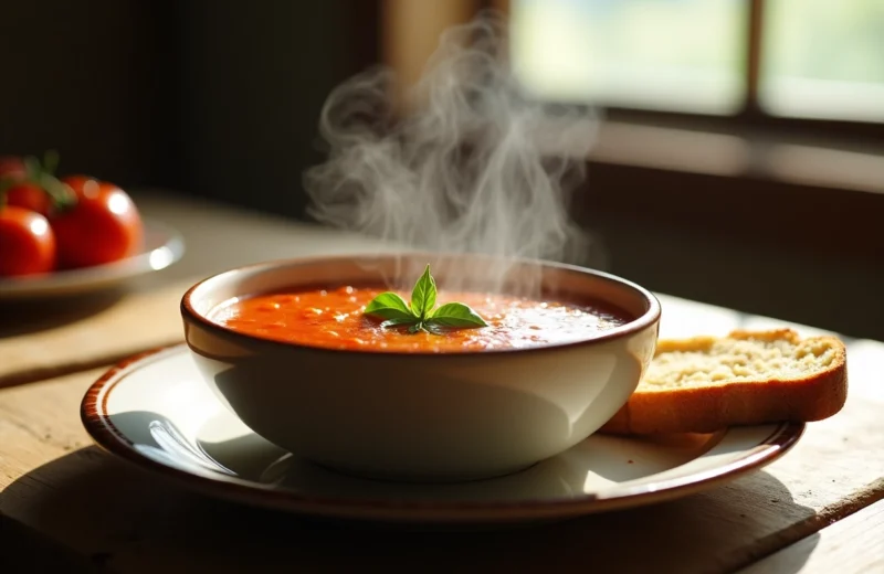 La recette de soupe à la tomate révélée par les chefs