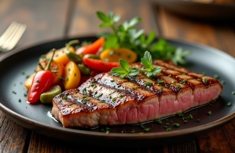 Saveurs exquises : idées d’accompagnements pour steak de thon