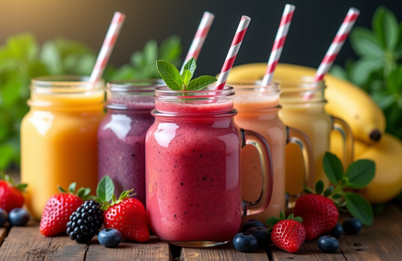 Les meilleurs liquides pour smoothies : quelle est l’option la plus saine ?