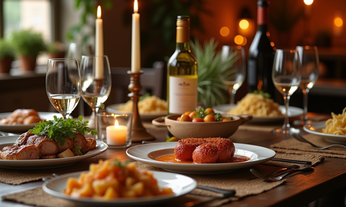 Mariages parfaits : vins et accompagnements idéaux pour le boudin blanc