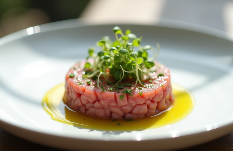 Tartare de mulet noir : une recette pour épicuriens