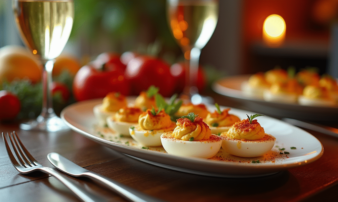 Suggestions gourmandes pour sublimer des œufs mimosa lors d’un apéritif réussi