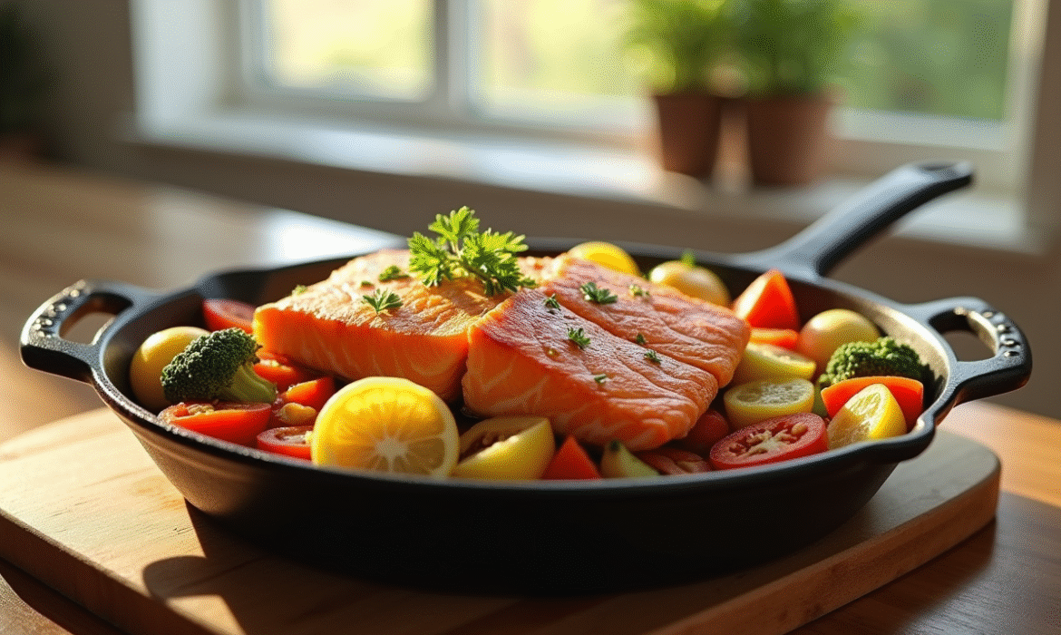 Cuisiner efficacement et sainement avec de la fonte : avantages et conseils