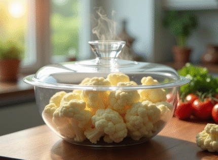 Comment maîtriser le temps de cuisson du chou-fleur à la vapeur