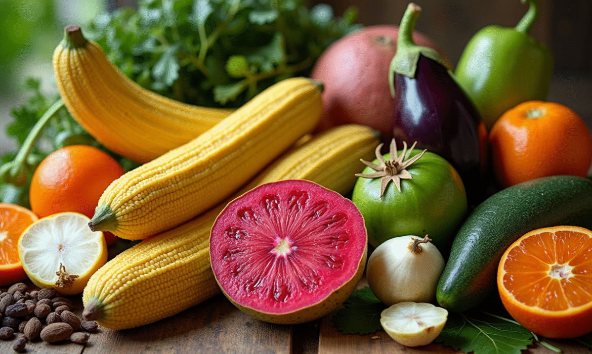 Variétés rares de fruits et légumes en J : des saveurs à tester