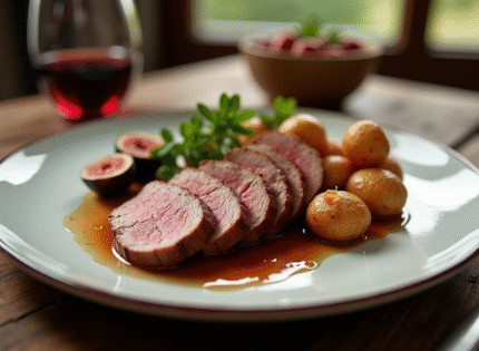 L’art de marier les saveurs : le bon accompagnement d’un magret de canard