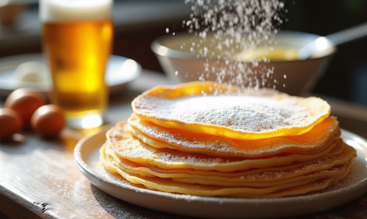 Recette originale : faire une pâte à crêpe à la bière