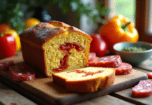 Cake au poivron et au chorizo : associer saveurs espagnoles et françaises