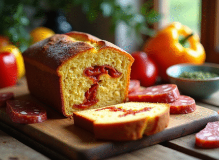 Cake au poivron et au chorizo : associer saveurs espagnoles et françaises