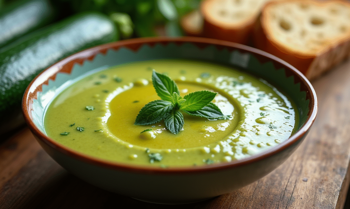 La recette du gaspacho de courgette pour sublimer vos apéritifs