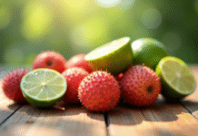 Les fruits en L, stars de l’été : litchi, lime et leur utilisation en cuisine