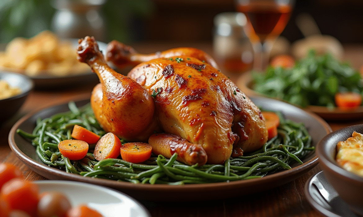 Les accompagnements incontournables à servir avec un poulet rôti