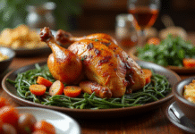 Les accompagnements incontournables à servir avec un poulet rôti
