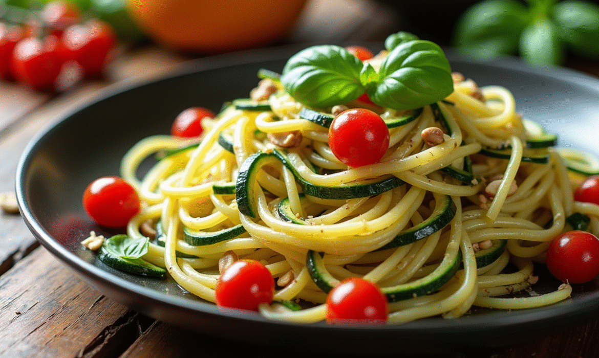 Les meilleures recettes à base de tagliatelles de courgette