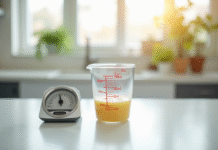 Le rôle des mesures en cuisine : comprendre 40 cl en grammes